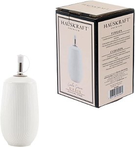Azeiteiro de cerâmica Oasis Branco 250ml Hauskraft