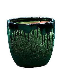 VASO SIYA MYSTIC GREEN VIETNAMITA VERDE 27x29cm