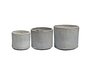 CJ3 VASO CARMEN CLOUDY WHITE VIETNAMITA DECORATIVO
