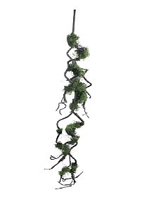 GALHO DECORATIVO LONGO C/MUSGO MRR/VRD 120cm (RUSTIC)