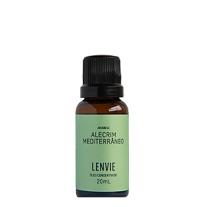 Óleo Concentrado Alecrim Mediterrâneo 20ML Lenvie