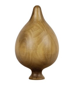 ESCULTURA PIAO EM MADEIRA ARTESANAL 20CM REGINEZ