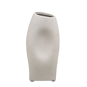 VASO DECORATIVO ORGANIC OFFWHITE TEXTURAS 30,5CM