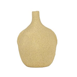 VASO ALDORA BAIXO EM CERAMICA E ARENATO REGINEZ 27,5CM