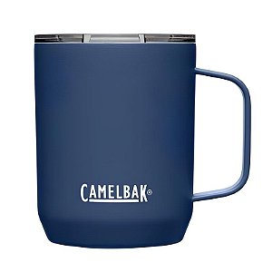Caneca Térmica Camp Mug Camelbak Tampa 350ml Aço Inox Azul