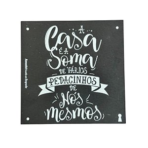 Ima Porta Copo Casa Pedacinhos Amanha te conto um segredo