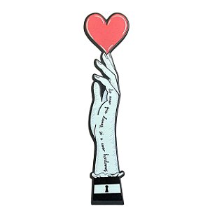 Marcador de Pagina Mao amor Amanha te Conto um Segredo