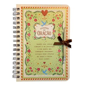 Caderneta G Oracao Deus cuidar 15,2X 21,8 - 80Fls Com Pauta