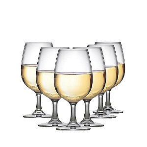 JG 6 TACAS CRISTAL PARA VINHO WHITE WINE DANIELA RITZENHOFF