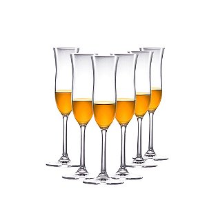 JOGO DE 6 TACAS DE CRISTAL GRAPPA GLASS CLASSIC RITZENHOFF