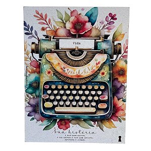 Quadro Box Aproveite a jornada em MDF 30x40