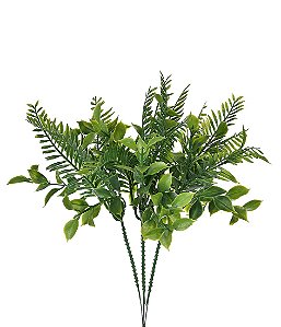 PICK FOLHAS MISTO X3 VERDE