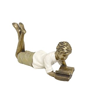 ESCULTURA DECORATIVA MENINO 7 CM ESPRESSIONE