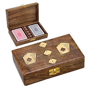 JOGO DE TABULEIRO DECORATIVO 12X12 CM ESPRESSIONE