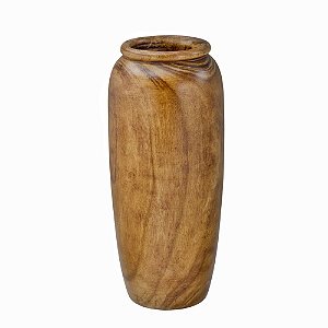 VASO DECORATIVO MADEIRA 41,5CM ESPRESSIONE