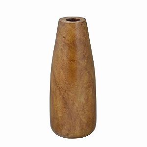 VASO DECORATIVO MADEIRA 43CM ESPRESSIONE