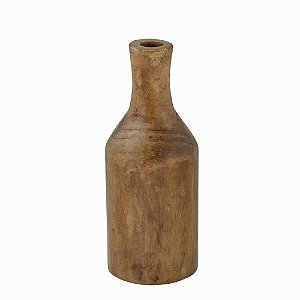 VASO DECORATIVO MADEIRA 33,5CM ESPRESSIONE