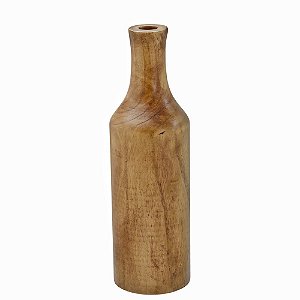 VASO DECORATIVO MADEIRA 46CM ESPRESSIONE