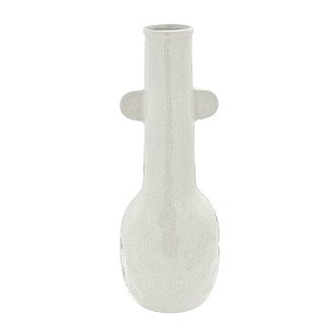 VASO DECORATIVO CERÂMICA 49CM AREIA ESPRESSIONE