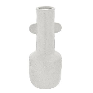 VASO DECORATIVO CERÂMICA 38,5CM ESPRESSIONE AREIA