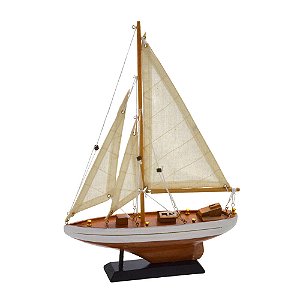 ESCULTURA DECORATIVA BARCO 35X42,5CM ESPRESSIONE