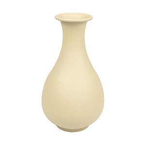 VASO DECORATIVO DE METAL AREIA 18CM LUCATTI