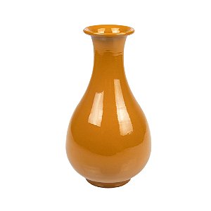VASO DE METAL 18 CM CASTANHO BOJUDO LUCATTI