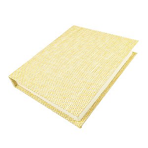 CAIXA LIVRO EM MADEIRA E LINHO G 32X27 CM LUCATTI