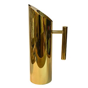 JARRA INOX DOURADA MODERNA 1,5 LITROS 29,5X9X13CM