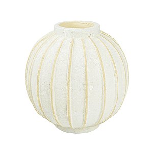VASO DECORATIVO BOJUDO EM CERAMICA 30X30CM