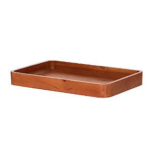 BANDEJA RETANGULAR EM MADEIRA 5X29,5X44,5CM - MART