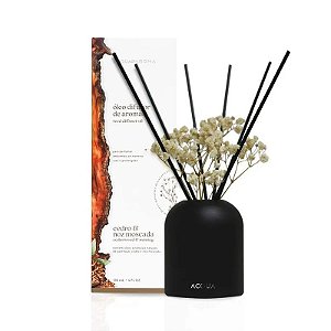 Óleo Difusor de Aromas Acqua Aroma Dia a Dia 120ml Cedro e Noz Moscada