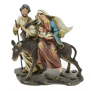 ESCULTURA NOSSA SENHORA DO DESTERRO EM RESINA 24,5CM