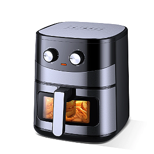 AIR FRYER 6,5L PRETA - 1500W - 220V