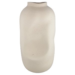 VASO DECORATIVO VOLUTA I CREAM RUSTICO 38,5CM