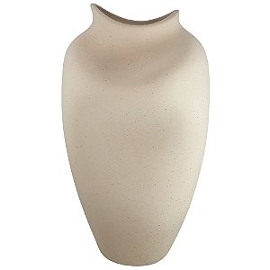 VASO DECORATIVO ATOMO I BEGE RUSTICO 41CM