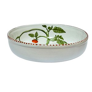 Tigela Redonda Alta Pasta & CIA Em Ceramica Luiz Salvador