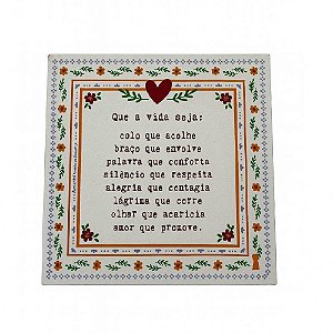 Box Que a vida seja 15x15 Amanhã te conto um segredo