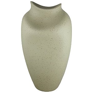 VASO DECORATIVO EM CERAMICA ATOMO I 41X19,5X23,5CM