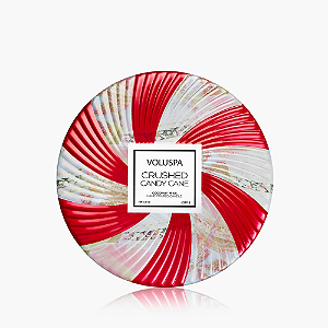 VELA LATA 3 PAVIOS 60H CRUSHED CANDY CANE 340G - VOLUSPA