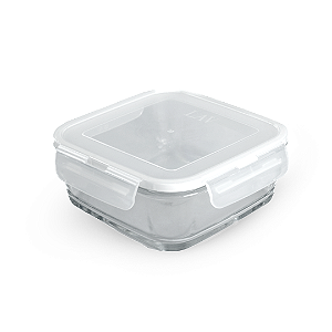 Pote de Vidro 1150ml Hermético Marmita Forno Refratário