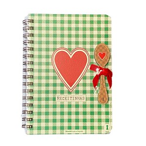 Caderneta G Receitinhas 15,2X 21,8 - 80Fls Pautadas