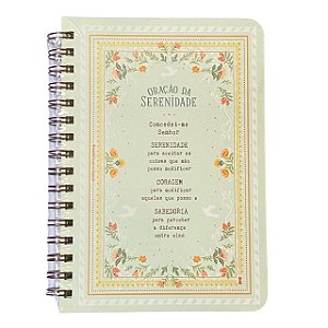 Caderneta G Oracao da Serenidade 15,2X 21,8 -80Fls Com Pauta