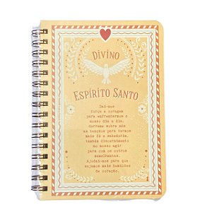 Caderneta G Oracao Espirito Santo 15,2X 21,8 - 80Fls Sem Pauta