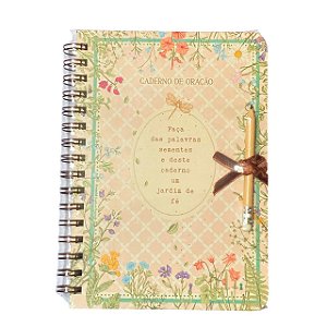Caderneta G Caderno de oracao palavras sementes 15,2X 21,8