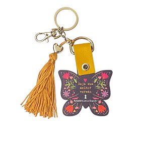 Chaveiro Especial Borboleta Melhor Versao em MDF