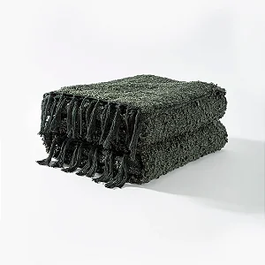 MANTA DECORATIVA BOUCLE DUO VERDE CLO CASA