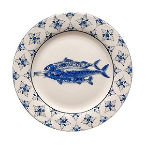 Prato Decorativo Portugues Artesanal Luiz Salvador MOD 5