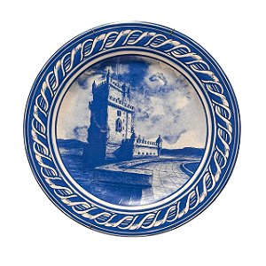 Prato Decorativo Portugues Artesanal Luiz Salvador MOD 4
