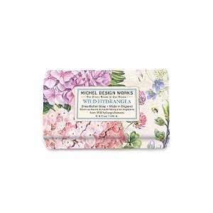 SABONETE EM BARRA 190G WILD HYDRANGEA - Michel Design Works
